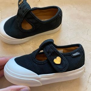 Vans Mary Janes Toddler Size 5 EUC